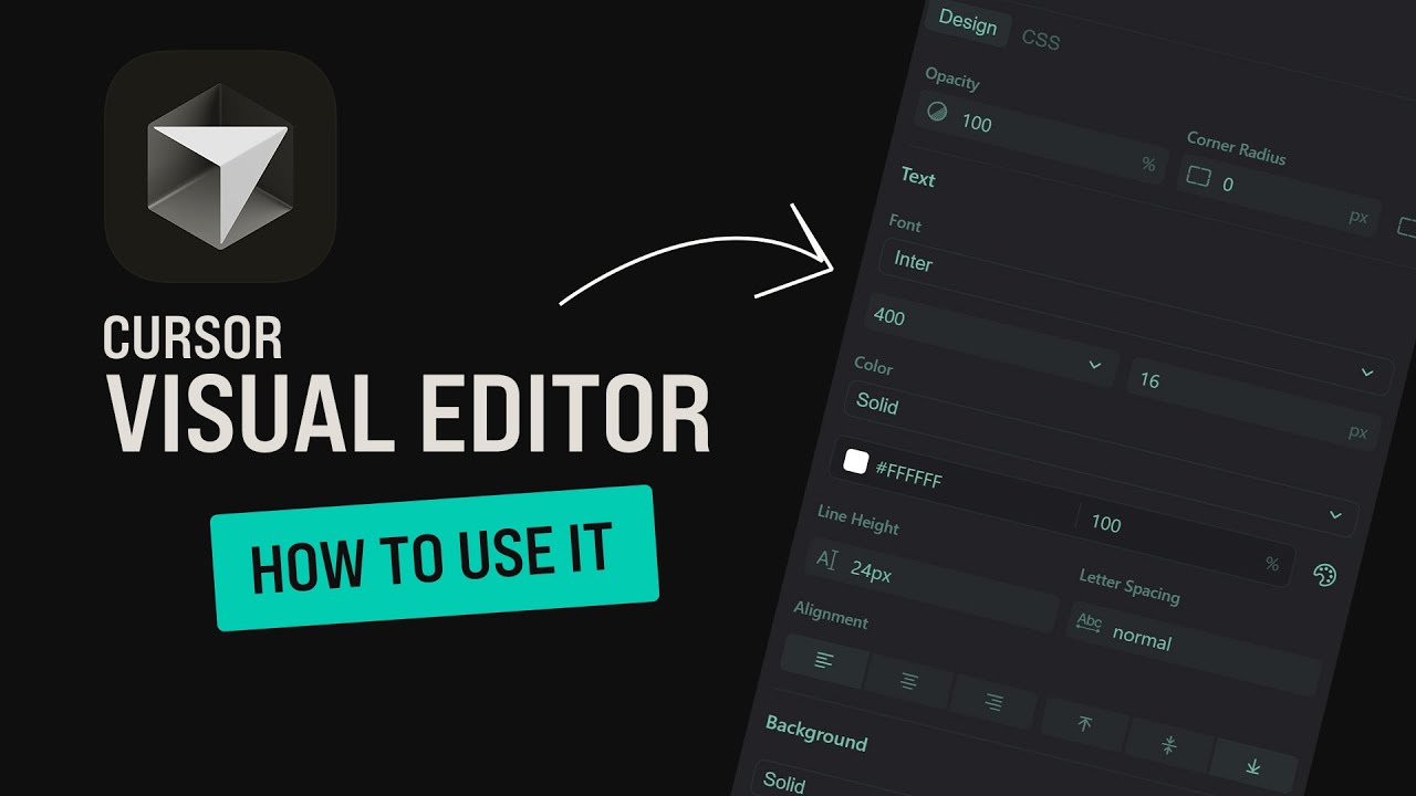 The Cursor Visual Editor - Modify Layouts Visually