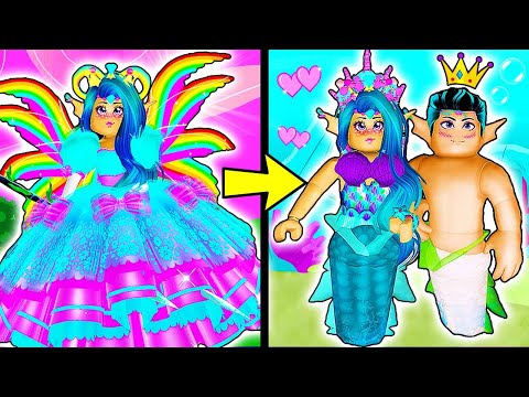 Princess To Mermaid Love Story Royale High School - makeup roblox royale high faces