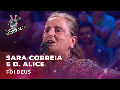 Sara Correia & D. Alice - “Foi Deus” | Blind Auditions | The Voice Portugal 2023
