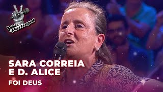 Sara Correia e D. Alice - “Foi Deus”  | Provas Cegas | The Voice Portugal 2023