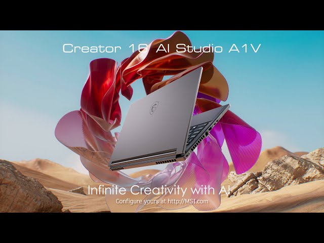 MSI Creator 16 AI Studio A1VIG-086ES Intel Core Ultra 9 185H/64GB/2TB/RTX 4090/16" video