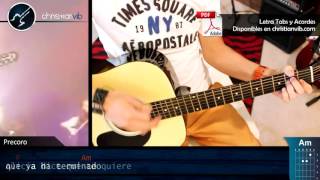 Alicia ENRIQUE BUNBURY Cover Guitarra Demo Christianvib Tutorial