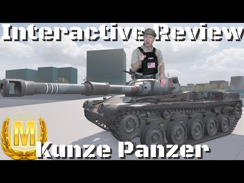Kunze Panzer Interactive Tank Review, World of Tanks Console.
