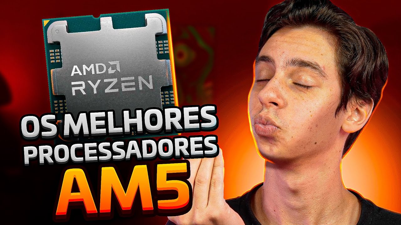Processadores AMD AM5 para comprar HOJE🔥!! Entrada, Intermediário e Topo de Linha!