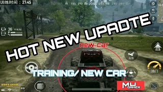 PUBG MOBILE TIMI HOT !!!!! NEW UPDATE TRAINING / NEW CAR