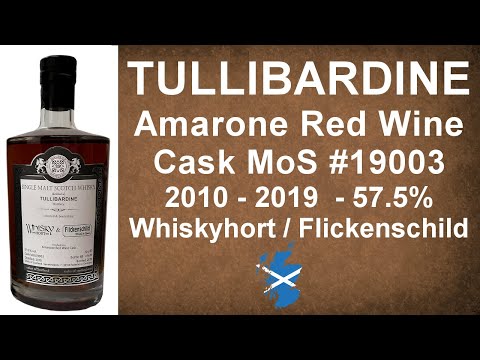 Tullibardine Amarone MoS #19003 for Whiskyhort / Flickenschild Scotch Review #258 from WhiskyJason