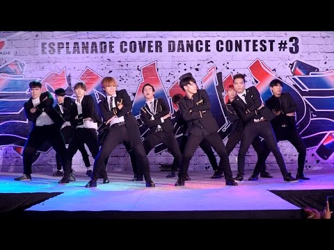 160910 Agents of CIAO cover Super Junior - It's You+Sorry Sorry+Wonder Boy @ Esplanade#3(Semi-Final)