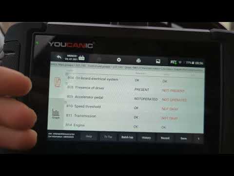 How to Find Out Why Engine Start/Stop Echo Function is not Working using YOUCANIC Scanner