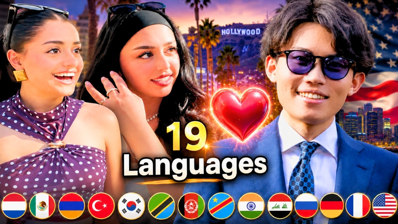 I Spoke 19 Languages in LA… and Shocked Everyone! 🇺🇸