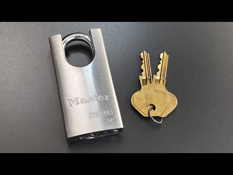[518] Master Pro Series 7035 Padlock Picked and Gutted