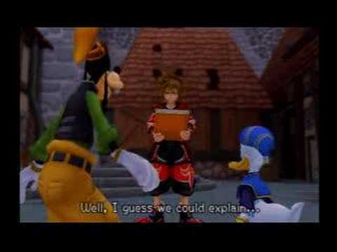 Kingdom Hearts cut scene 153