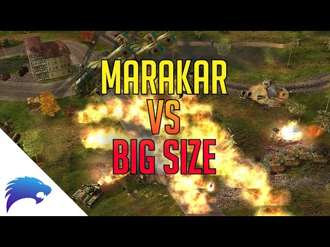 Marakar (china) vs BiG SiZe (stealth) | Stonehenge 1v1 | Generals Zero Hour