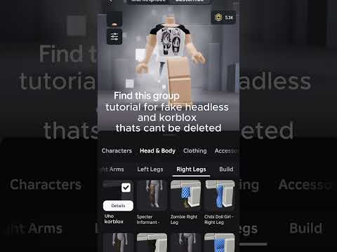Group: uho #roblox #foryou #robux #headless #korblox #robloxoutfits