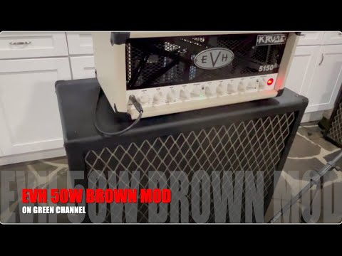EVH 5150 III 50W 6L6 BROWN SOUND MOD off GREEN Channel by Jens Kruse 5153
