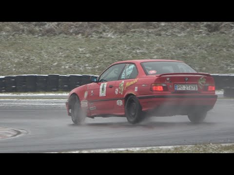 Anna Bigos, BMW E36 318is - V SuperOES Tor Poznań - 04.12.2021