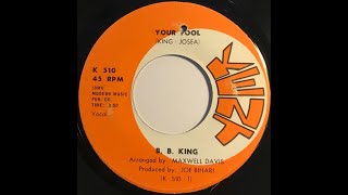 B.B. King &quot;Your Fool&quot; from 1969 on KENT #K 510