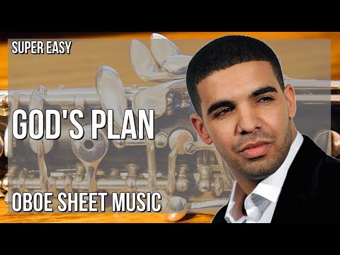 SUPER EASY Oboe Sheet Music: How to play God's Plan  by Drake
