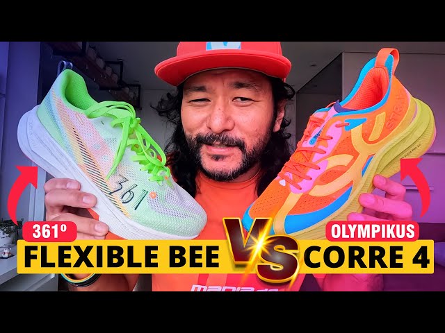 MUITO PARECIDOS! Olympikus Corre 4 e 361º Flexible Bee