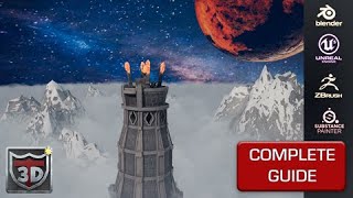 Stylized Crystal Tower Modular Pack video thumbnail