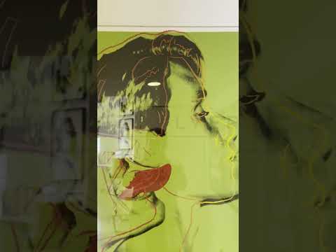 Andy Warhol, Querelle 27 (Green) (Unique)
