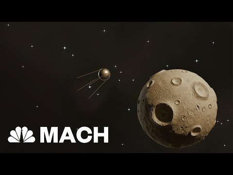 The Sputnik 1 Launch: The First Artificial Satellite To Enter Earth's Orbit | Mach | NBC News