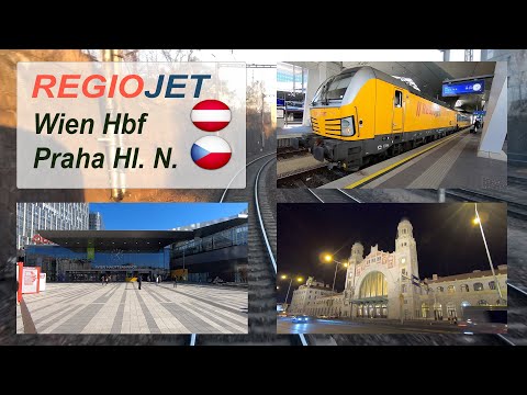 Vienna to Prague with Regiojet in Business class - trip report.