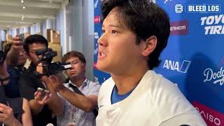 大谷翔平、打者としての理想像＆苦しんだ10試合を語る｜Shohei Ohtani Postgame Interview