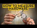 How To Easily Measure Bolts