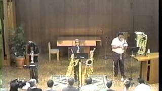 L-R-G (Roscoe Mitchell, George Lewis, Wadada Leo Smith)