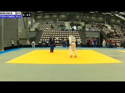 Finnish Judo Open 2018: M-81: MÄKINEN - TERVONEN