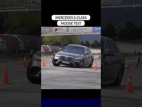 Mercedez S class moose test performance