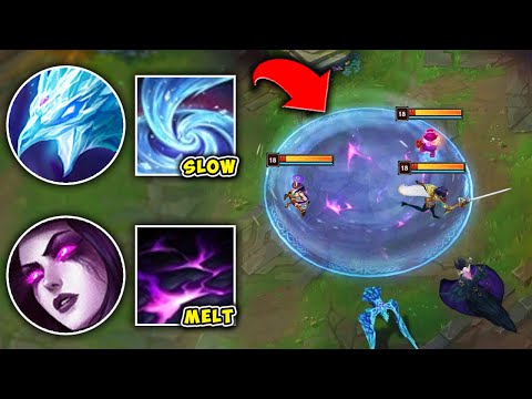 WE PLAYED THE POOLS OF DEATH COMP AND NOBODY CAN MOVE - League of Legends