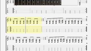 Black Bomb A   You can &#39;t save me GUITAR TABLATURE