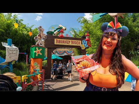 Roundup Rodeo BBQ worth it? 🦬 Disney World Hollywood Studios food review