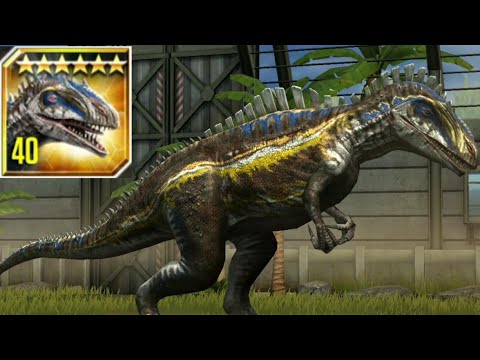 New VIP ACROCANTHOSAURUS Max Level 40 - Jurassic World The Game