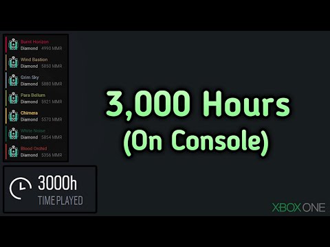 What 3000+ Hours On Console Looks Like : Xbox Diamond - Ranked Highlights - Rainbow Six Siege