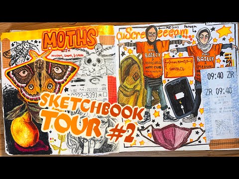 ☕️  SKETCHBOOK TOUR #2!! (Sept. 2020 - Oct. 2021)