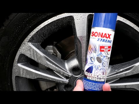 Sonax XTREME FelgenSchutzVersiegelung im Test || Einfachste Art Felgen zu versiegeln?