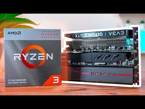 Ryzen 3 3200G Benchmarks with Dedicated Graphics Cards