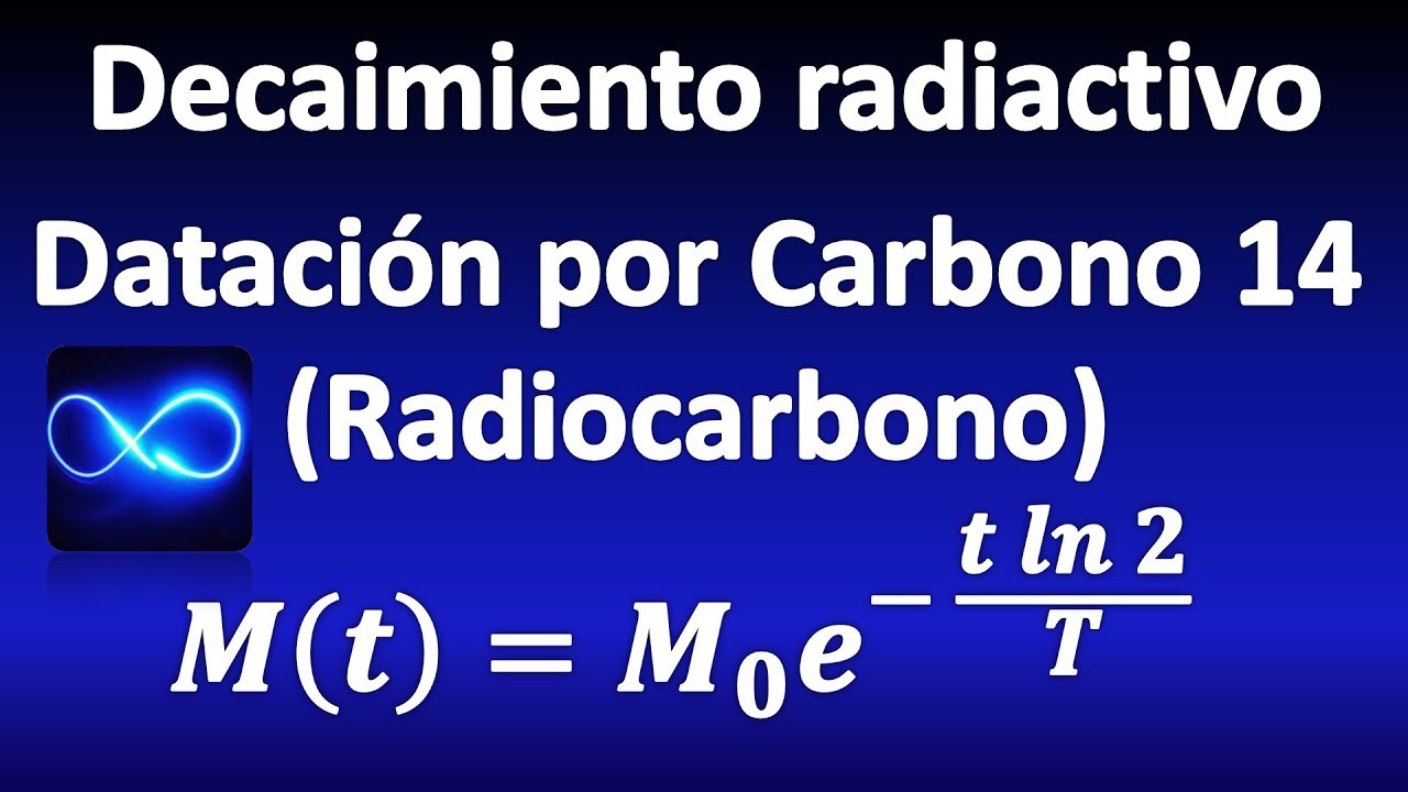 08. Datación por radiocarbono: Calcular antigüedad de un cráneo, ECUACIONES DIFERENCIALES