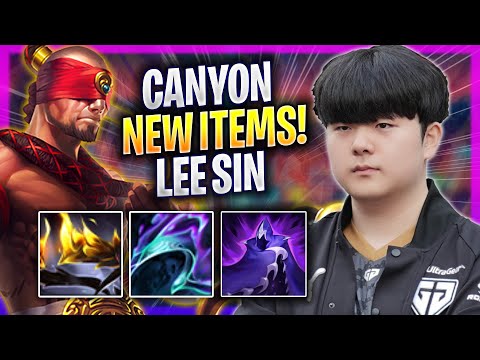 CANYON IS A GOD WITH LEE SIN NEW ITEMS! - GEN Canyon Plays Lee Sin JUNGLE vs Viego! | Season 2024