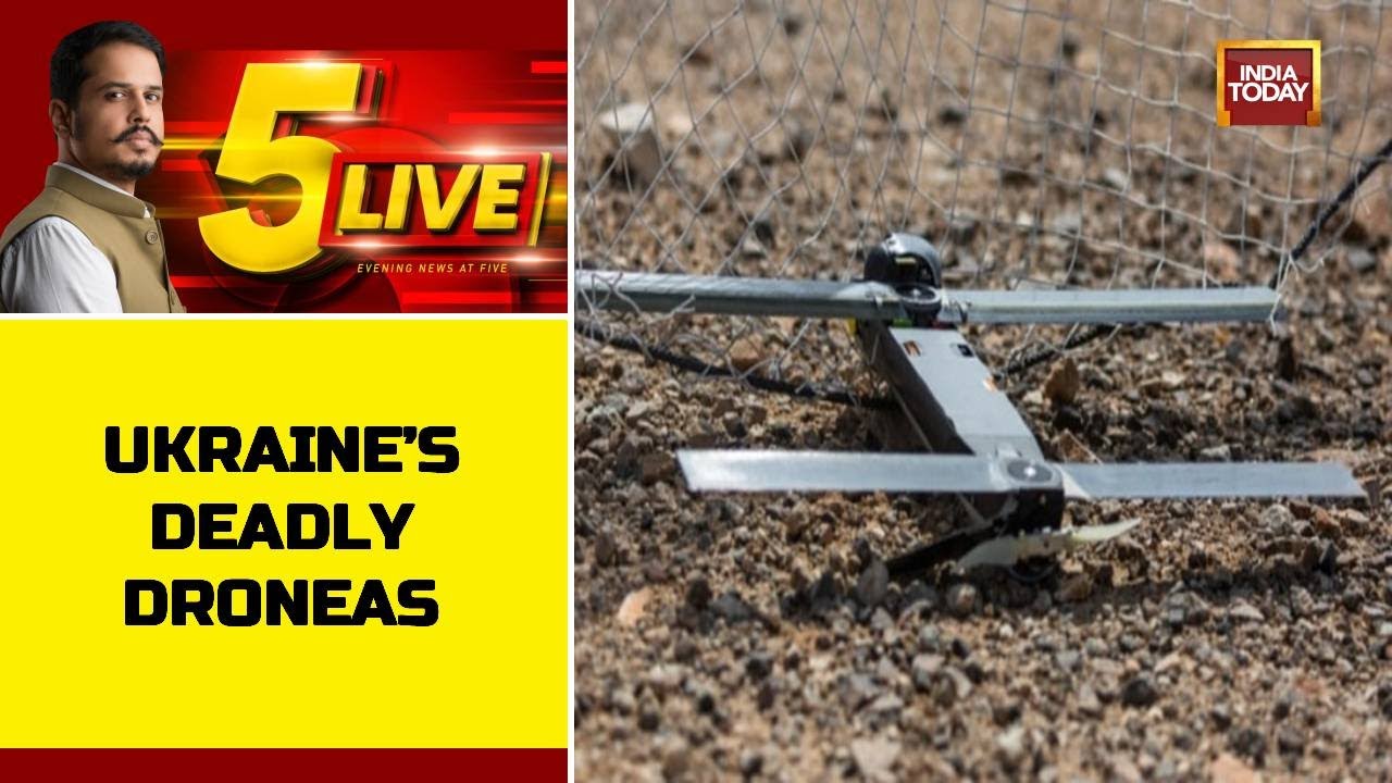 WATCH: Ukraine's Killer Drones Strike Russian Troops With High Precision | 5Live With Shiv Aroor