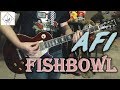 AFI - Fishbowl - Punk Guitar Cover (guitar tab in description!)