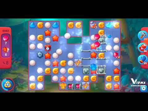 Fishdom. 6062 hard level no boosters and diamonds