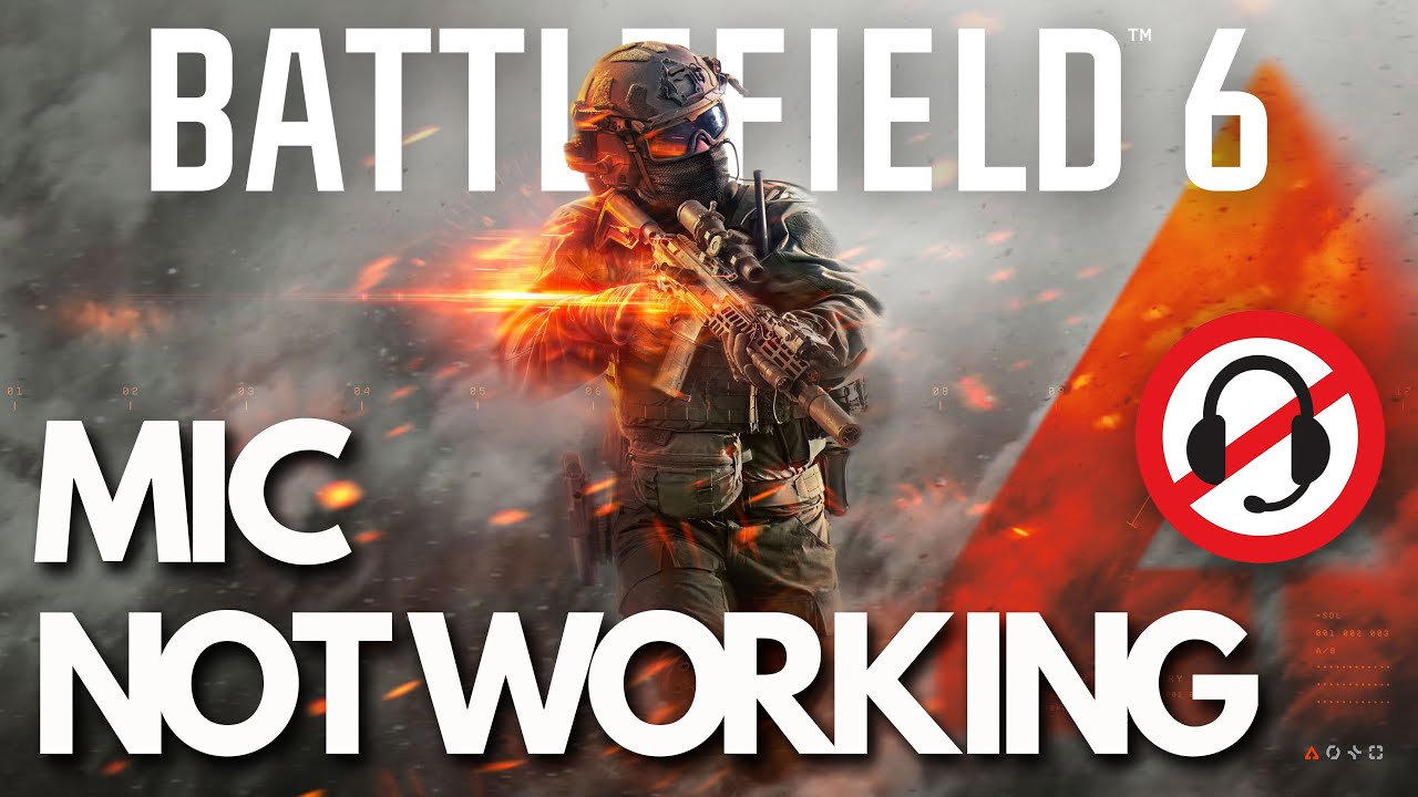 Battlefield 6 Voice Chat & Mic Not Working on PC – FIX ✅🎧