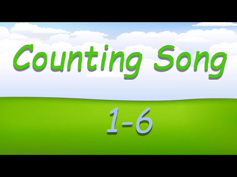 A Numbers Song for Kindergarteners - Counting Song (1-6)