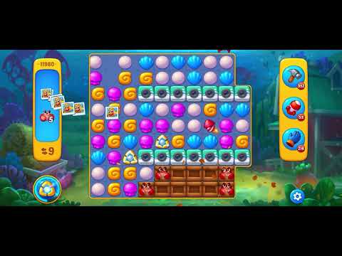 Fishdom level 11980 no boosters フィッシュダム ノーマル