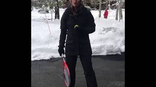Tennis together at home #1