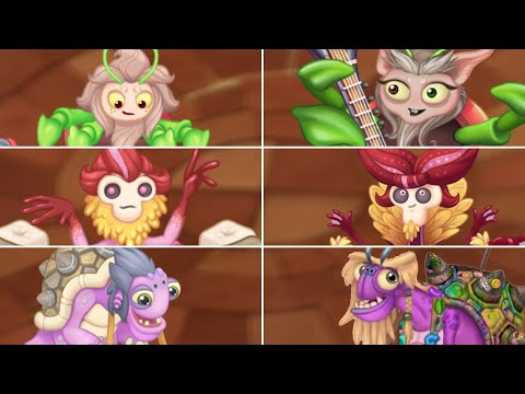 Celestials Young vs Adult - All Adult Celestials Update 3 | My Singing Monsters