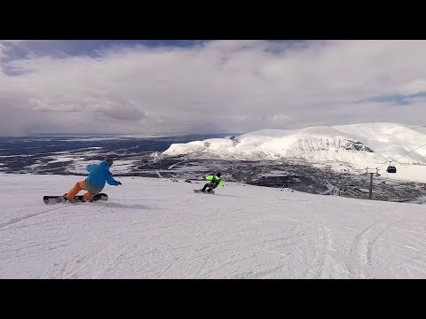 Synchronous carving with Petelki team - Day 1